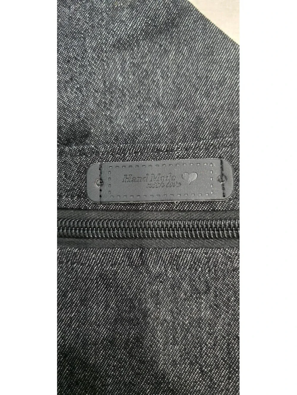 Heart Made with Love Black Crossbody Sling Bag